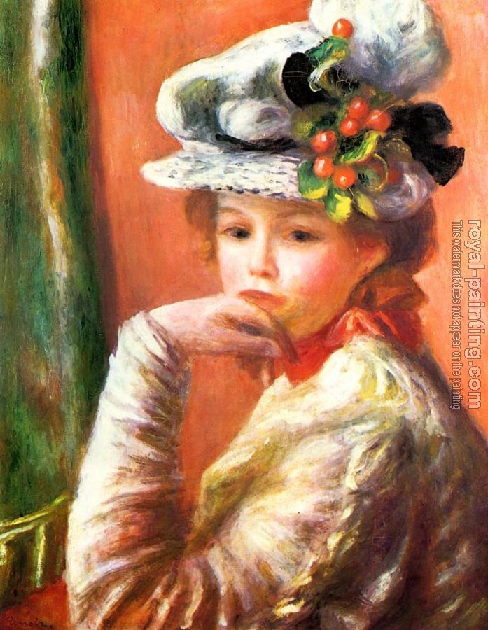 Pierre Auguste Renoir : Woman Leaning on Her Hand